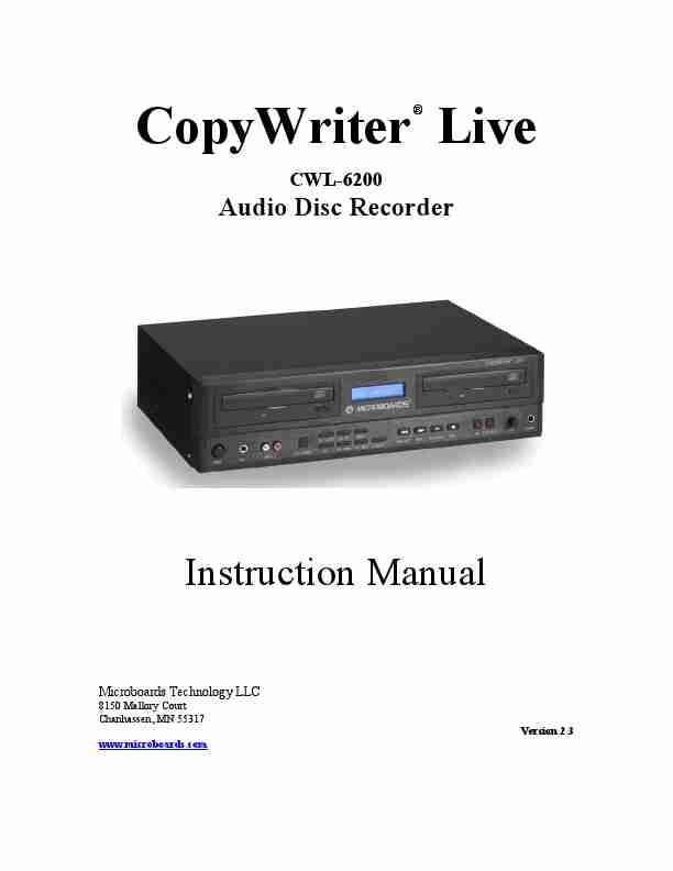 LG Electronics CD Player CWL-6200-page_pdf